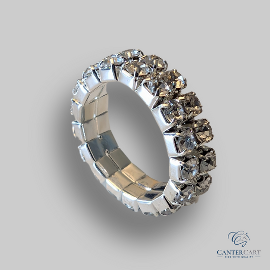 Rhinestone Horse Braiding Bands